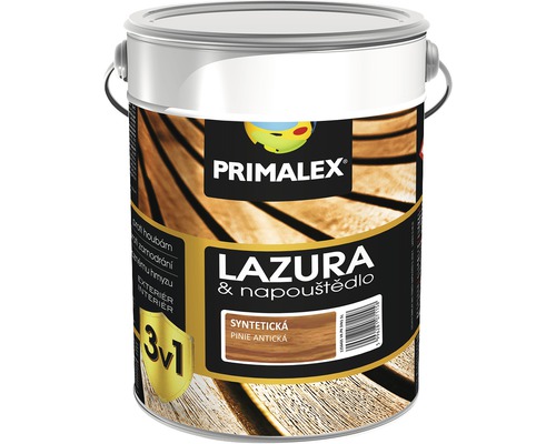 Lazura na dřevo PRIMALEX 3v1 pinie antická 5 l