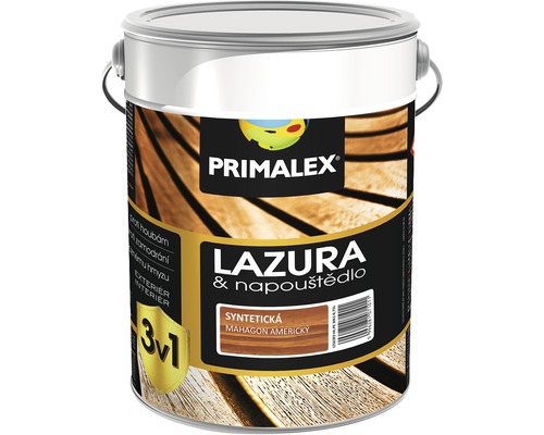 Lazura na dřevo PRIMALEX 3v1 mahagon americký 5 l-0