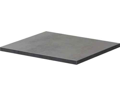 Krycí deska Sanox Universal beton antracit 750 x 400 x 18 mm Bez výřezu