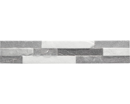 Dekorativní obklad z jemné kameniny UltraStrong Bologna Stone Grey 8 x 44,5 cm