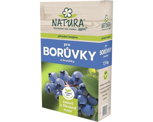 NATURA přírodní hnojivo pro borůvky a brusinky 1,5 kg