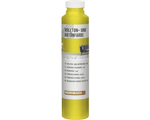 Tónovací barva Hornbach SF015 žlutá 0,75 l-0