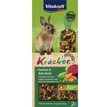 Pamlsky pro hlodavce, zeleninové krekry Vitakraft® pro zakrslé králíky, 2 ks, 112 g-thumb-0