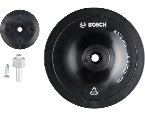 Opěrný talíř pro vrtačky Bosch Ø 125 mm, upínací šroub