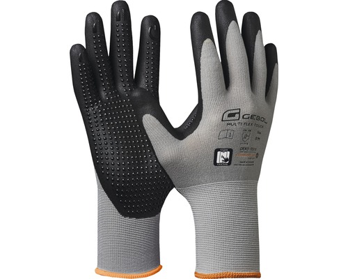 Pracovní rukavice Multi Flex Touch Lady velikost 10, šedé-0