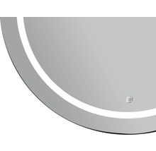 Kulaté zrcadlo do koupelny s LED osvětlením Sivler Sun Ø 78 cm-thumb-5