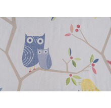 Záclona Owl 140x245 cm bílomodrá-thumb-4