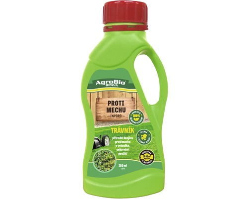 INPORO hnojivo Proti mechu v trávníku 250 ml INPORO hnojivo Proti mechu v trávníku 250 ml