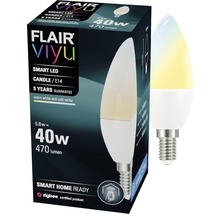 LED žárovka Flair ViYu E14 6W/40W 470lm 2700, 6500K svíčka-thumb-4