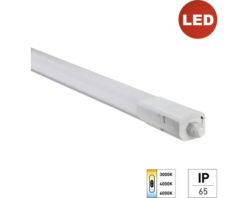 LED pracovní vodotěstné svítidlo E2 IP65 48W 6700lm 4000K bílé s nastavitelnou teplotou barvy 3000-4000-6000K
