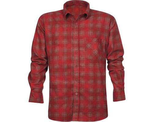 Flanelová košile URBAN, červená vel. 39-40