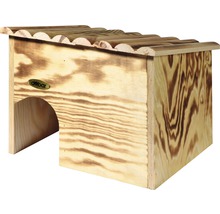 Domeček pro ježky 31 x 27 x 24 cm borovice-thumb-0