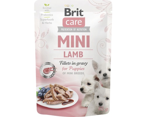 Kapsička pro štěňata Brit Care Mini for Puppy filety ve šťávě 85 g