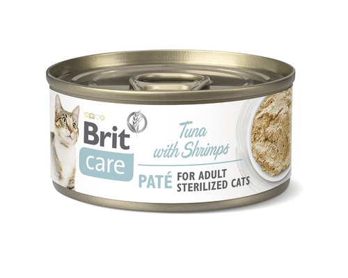 Paté pro kočky Brit Care for Sterilized 70 g