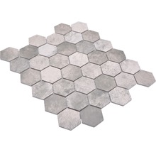 Keramická mozaika HX Curio ZDG šestiúhelník 32,5x28,1 cm šedá-thumb-2