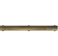 Rošt pro liniový podlahový žlab Alcaplast 105 bronz-antic plný DESIGN-1050ANTIC