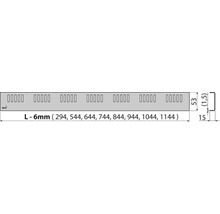 Rošt pro liniový podlahový žlab Alcadrain 95 cm nerez matný lines DREAM-950M-thumb-1