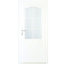 Interiérové dveře Single 2 prosklené 60 L bílé (VÝROBA NA OBJEDNÁVKU)-thumb-0