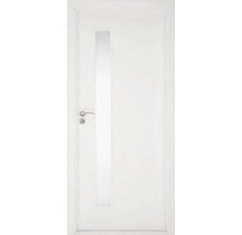 Interiérové dveře Sierra prosklené 60 L bílé-thumb-0