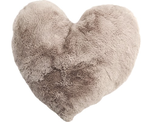 Polštář Heart Fluffy růžová 45x40 cm