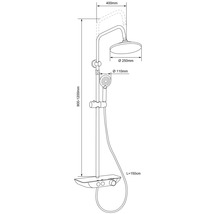 Sprchový systém Avital Lobos s termostatickou baterií-thumb-8