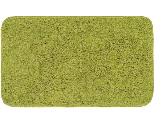Předložka do koupelny Grund Melange kiwi zelená 80x140 cm-0