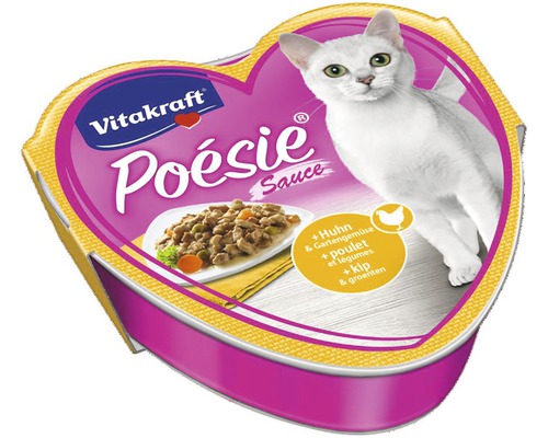 Krmivo pro kočky Vitakraft Poésie kuře se zeleninou ve šťávě 85 g