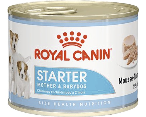 Konzerva pro psy Royal Canin CHN Starter Mousse 195 g