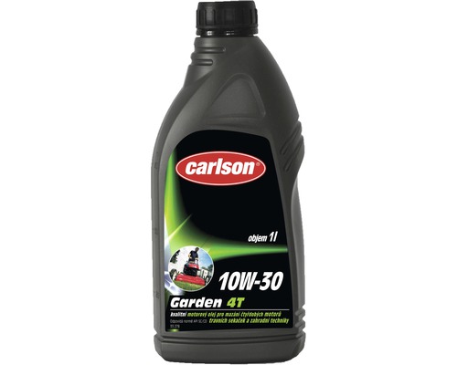 Motorový olej Carlson 10W-30 Garden 4T pro čtyřtaktní zahradní techniku, 1 l