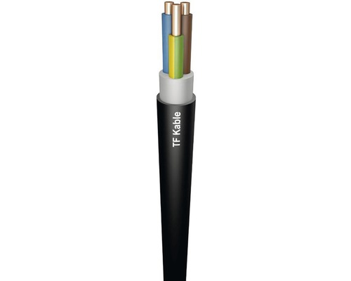 Instalační kabel CYKY-J 3x1,5mm² 750V 15m černý