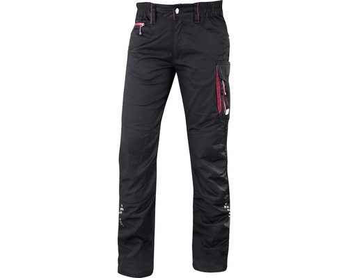 Laclové kalhoty ARDON dámské vel. 40 černé/růžové-0