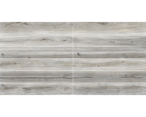 Dlažba imitace dřeva Woodbreak Hemlock 20 x 120 cm šedá