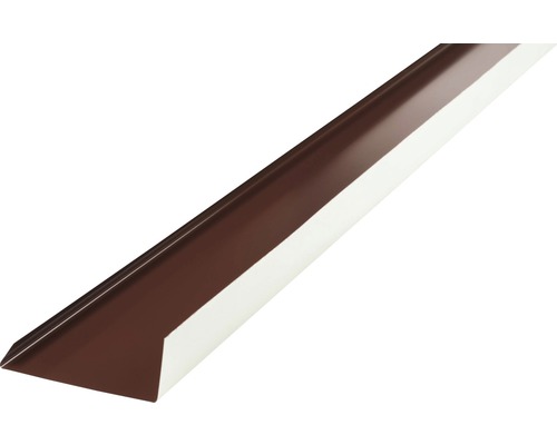 Závětrná lišta základní PRECIT 1000 x 100 mm, 8017 čokoládová hnědá