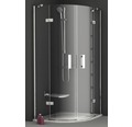 Sprchový kout RAVAK Smartline SMSKK4-80 chrom+transparent dvoukřídlé dveře 3S244A00Y1