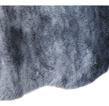 Koberec umělá dekorativní kožešina Shape 50x70 cm šedý-thumb-1