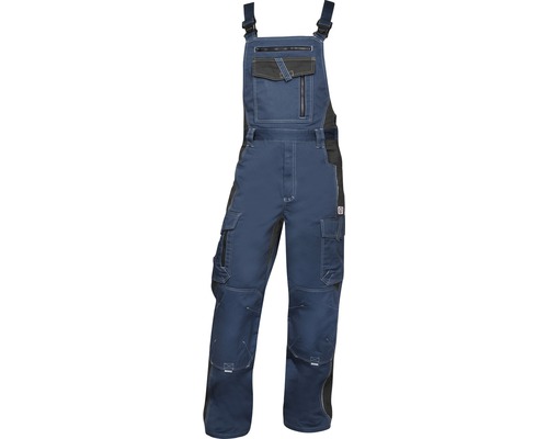 Pracovní kalhoty s laclem VISION 03 tmavě modré, velikost 62-0