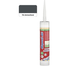 Sanitární silikon MAPEI Mapesil 310 ml AC 114 antracit-thumb-0