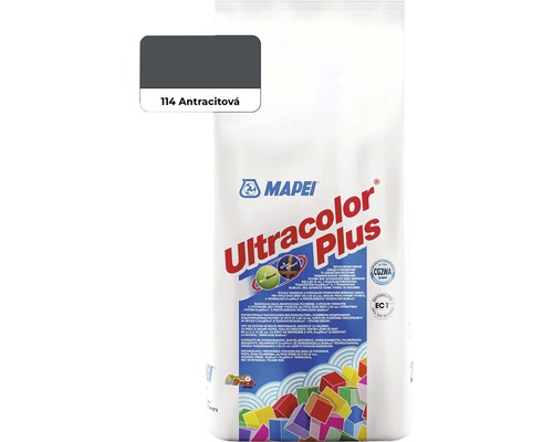 Spárovací hmota Mapei Ultracolor Plus 114 antracitová, 2 kg
