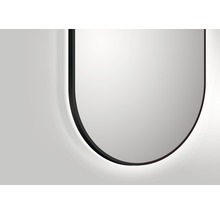 LED zrcadlo do koupelny DSK Black Oval 60x100 cm-thumb-9