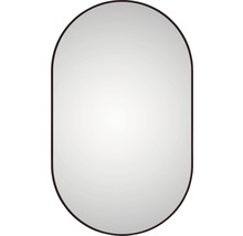 LED zrcadlo do koupelny DSK Black Oval 60x100 cm-thumb-0