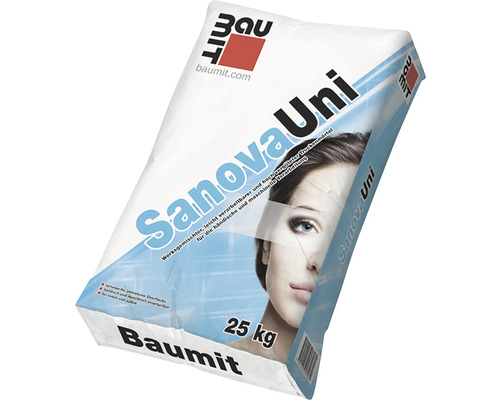 Sanační omítka BAUMIT SanovaUni 25 kg-0
