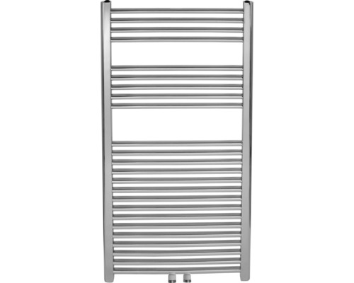 Koupelnový radiátor Novaservis chrom-rovné středové připojení 450/1200/RS,0