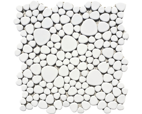 Keramická mozaika XKM 110N 27,5x27,5 cm bílá