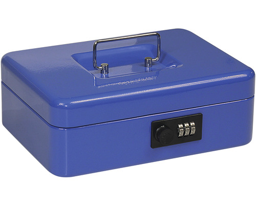 Ocelová pokladnička TS.3010 s kódovým zámkem, černá, bílá, modrá, bez volby barvy při objednání
