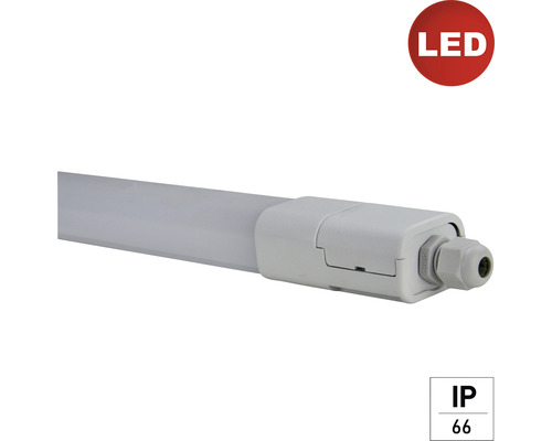 LED pracovní vodotěstné svítidlo E2 IP65 24W 2200lm 4000K 1200mm šedé