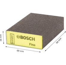 Brusná houba Bosch 69 x 97 x 26 mm jemná, balení 50 ks-thumb-1