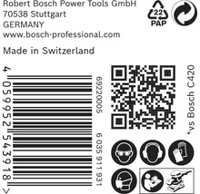 Brusný papír pro vibrační brusky Bosch 115 x 230 mm, zrnitost 120, děrovaný, 50 ks-thumb-3