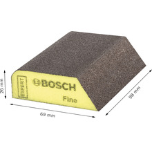 Brusná houba Bosch 69 x 97 x 26 mm jemná, balení 20 ks-thumb-1