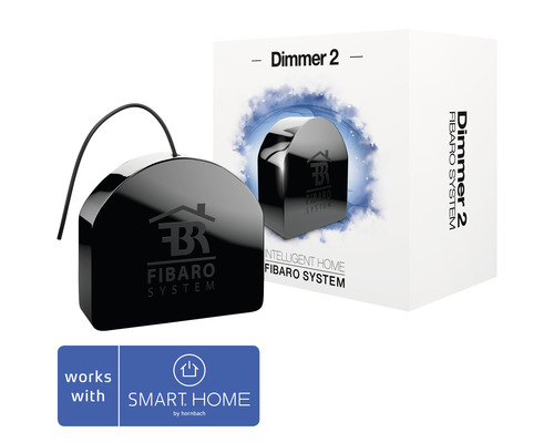 Stmívač 2 Fibaro FGD-212 Z-Wave Plus do 250W kompatibilní se SMART HOME by hornbach