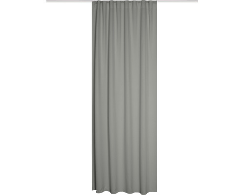 Závěs těžko vznítitelný šedý 140 x 245 cm